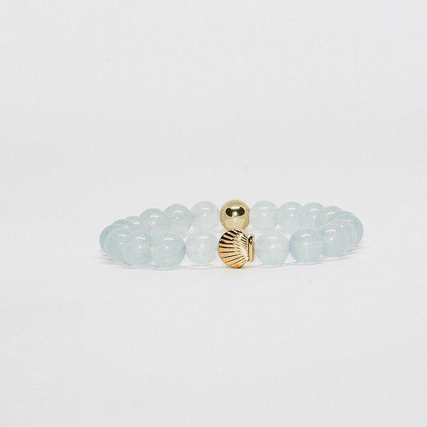 Protective Aqua Bracelet - Jade + Hematite - Epico Designs 