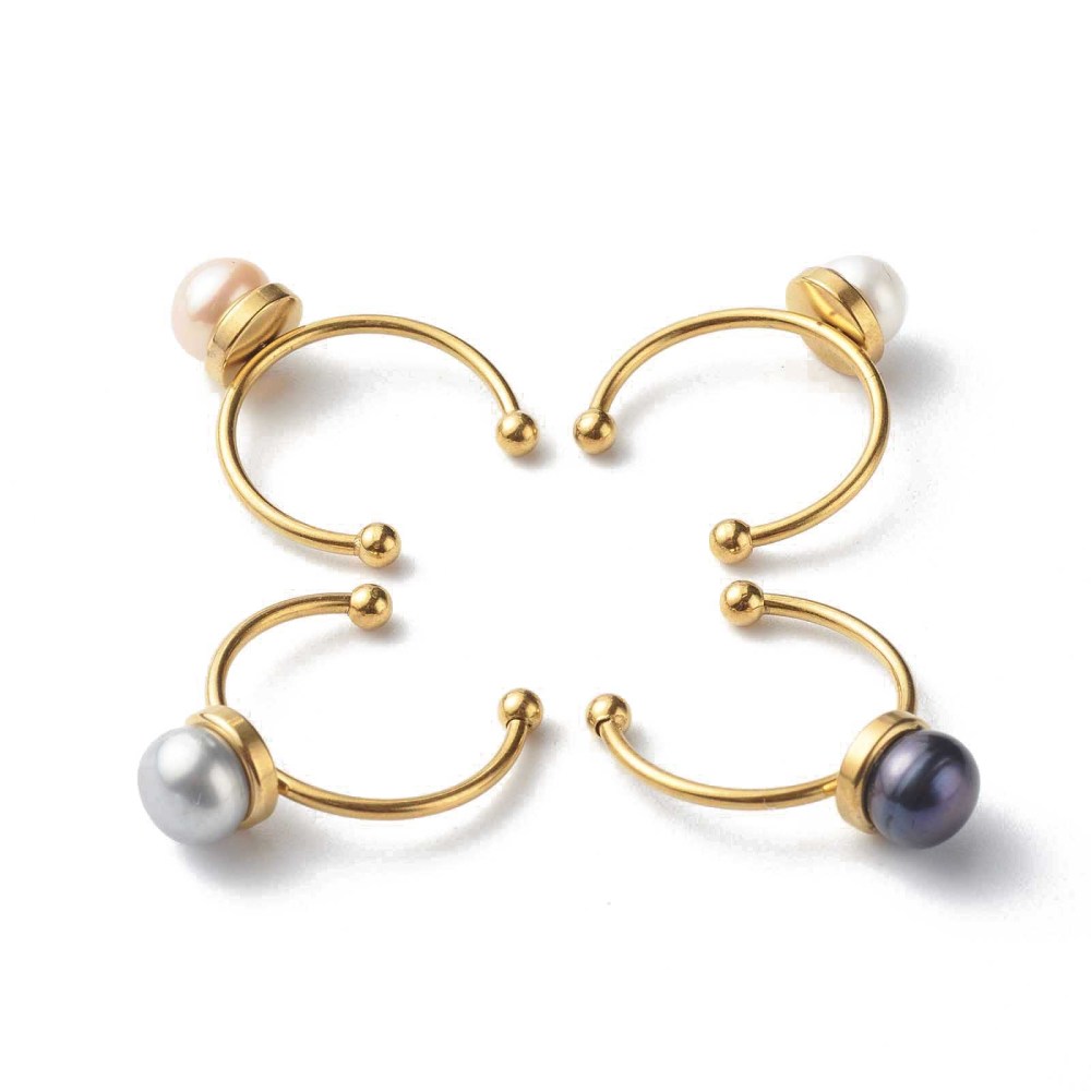 Pearl Shell Cuff Ring - Epico Designs 