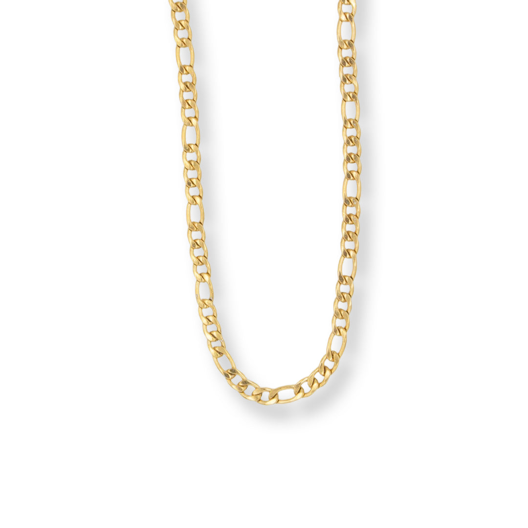 4.5 MM Figaro Chain Necklace - Epico Designs 