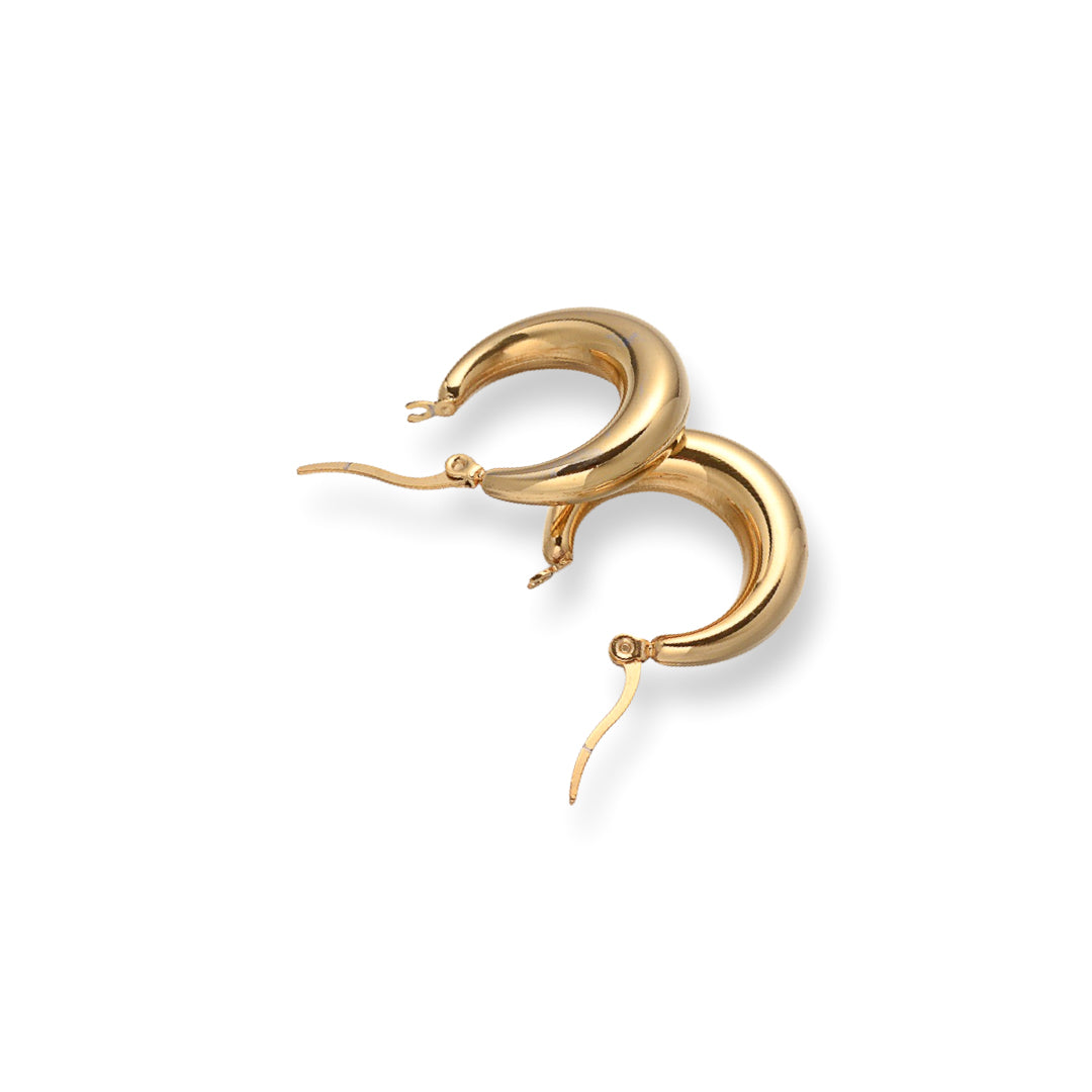 Moon Hoop Earrings - Epico Designs 