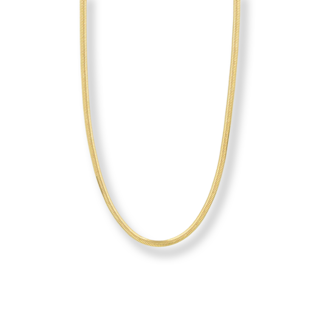 4 MM Herringbone Chain Necklace - Epico Designs 