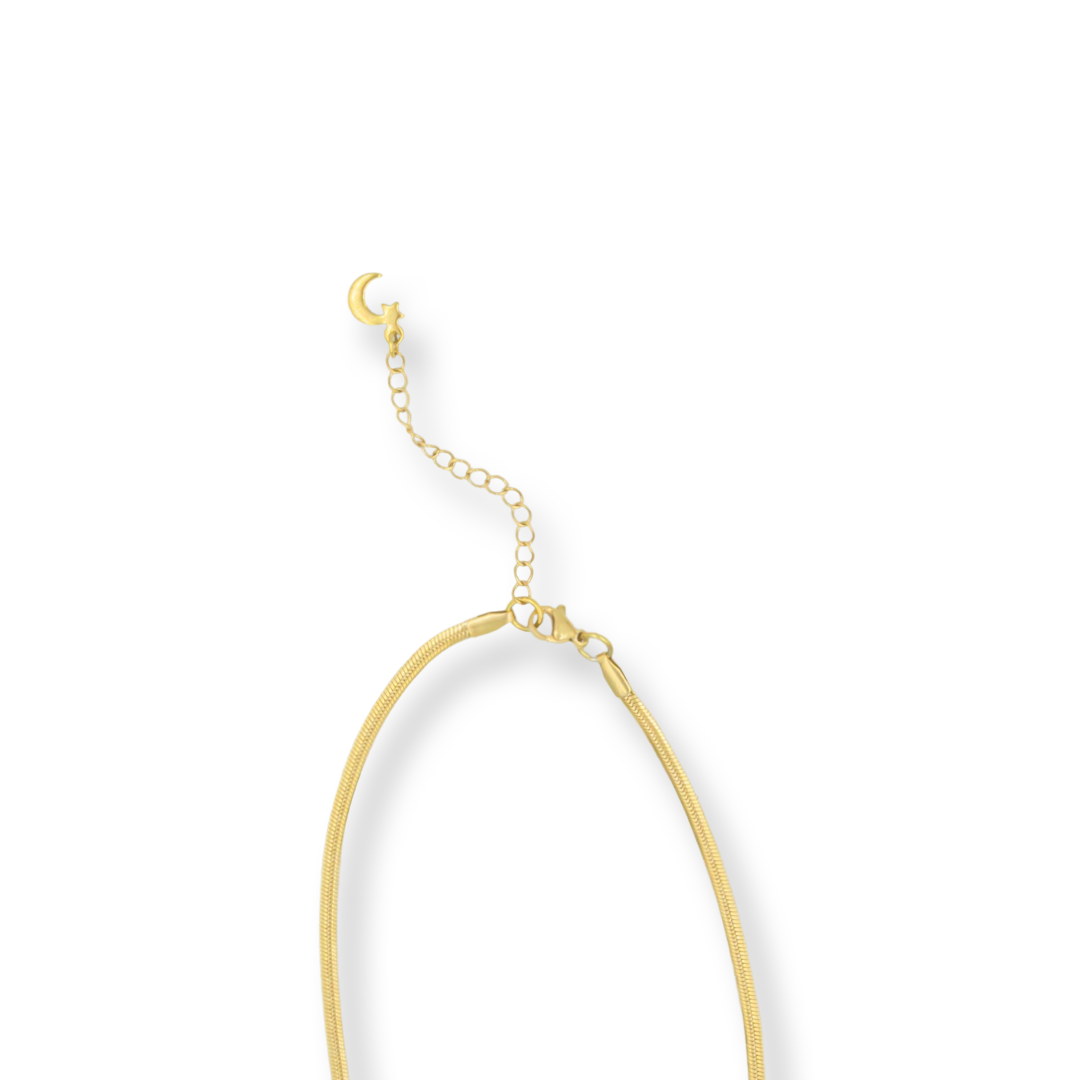 4 MM Herringbone Chain Necklace - Epico Designs 