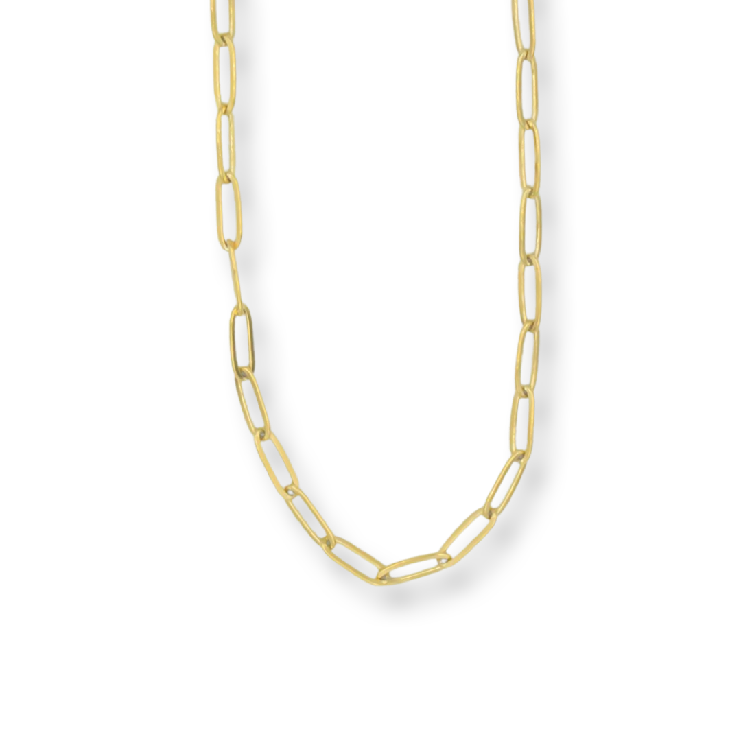 4MM Paper Clip Chain Necklace - Epico Designs 