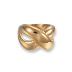Chunky Gold Love Knot Ring - Epico Designs 