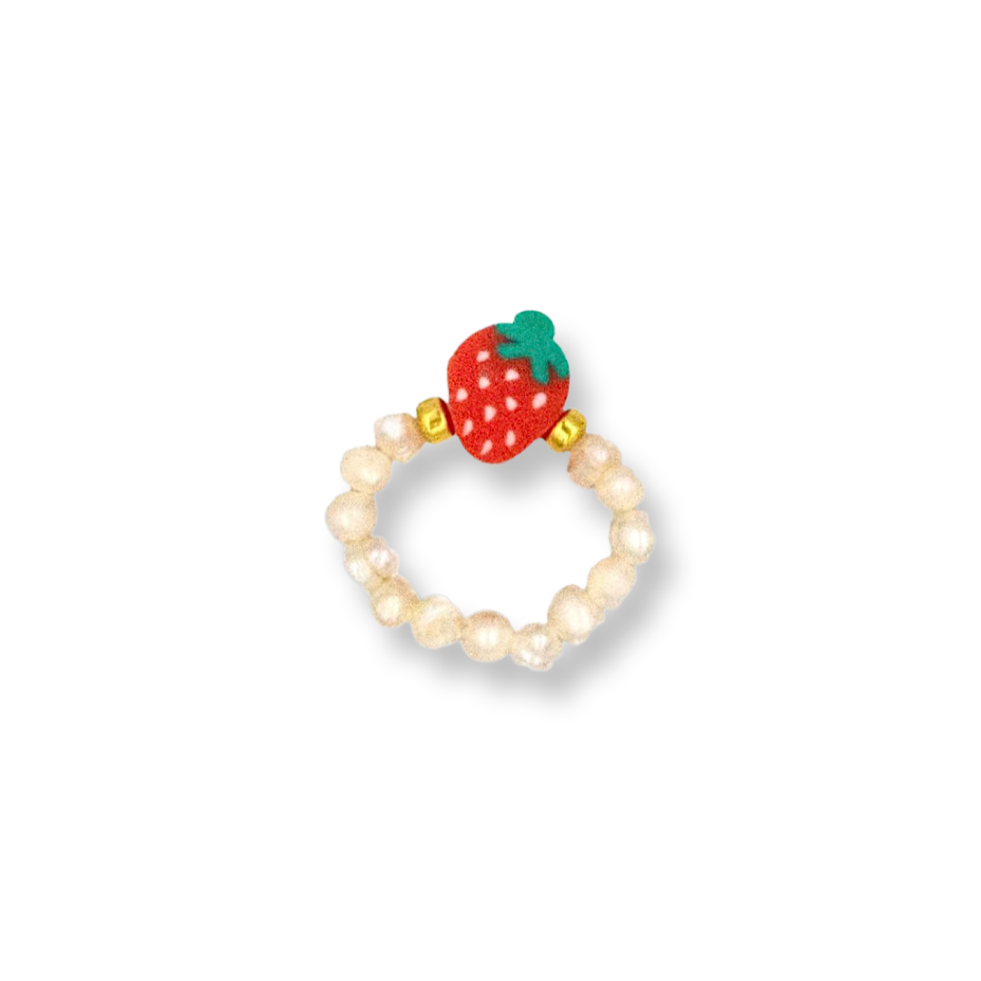 Strawberry Sweet Freshwater Pearl Ring - Epico Designs 