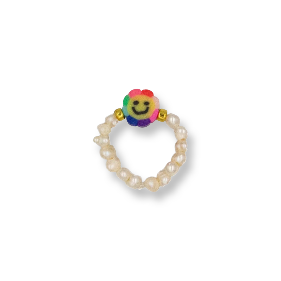 Because I Am Happy Freshwater Pearl Ring - Epico Designs 