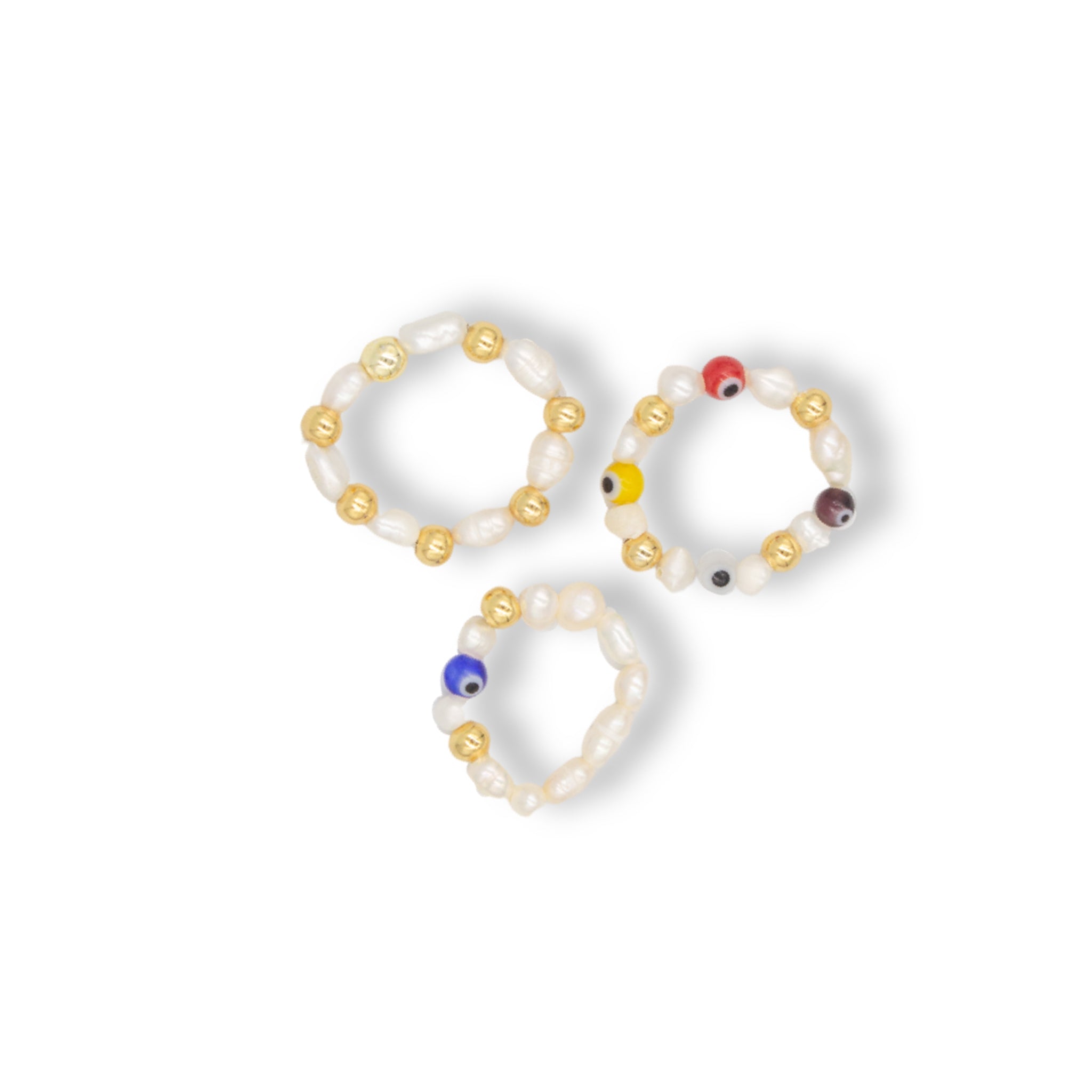 Freshwater Pearl Ring Set - Epico Designs 