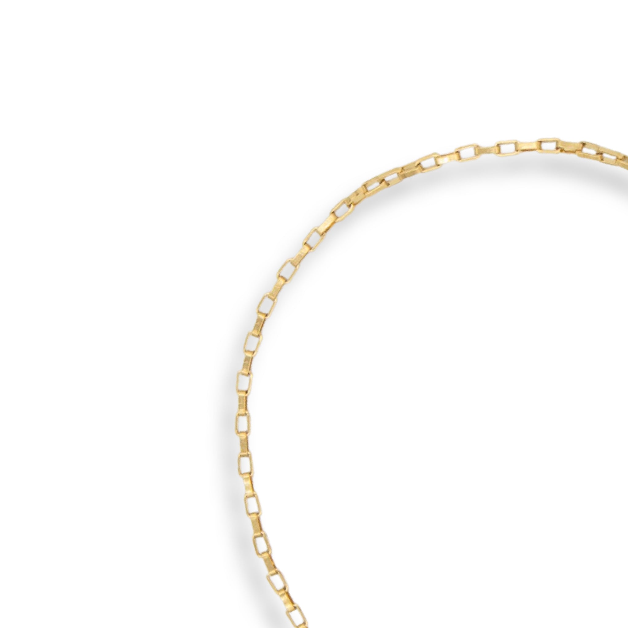 Dainty Rectangular Box Chain Bracelet - Epico Designs 